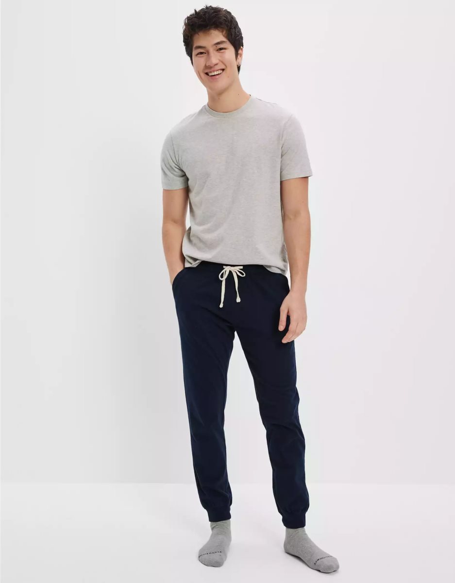 Loungewear American Eagle AE Lounge Jogger Bleu Homme | NYW-33703655